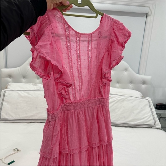 Pink Ruffle Dress - Picture 4 of 6